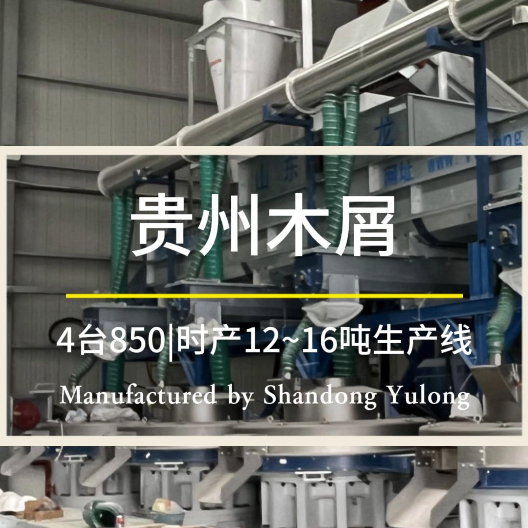 木屑颗粒生产线时产12-16吨